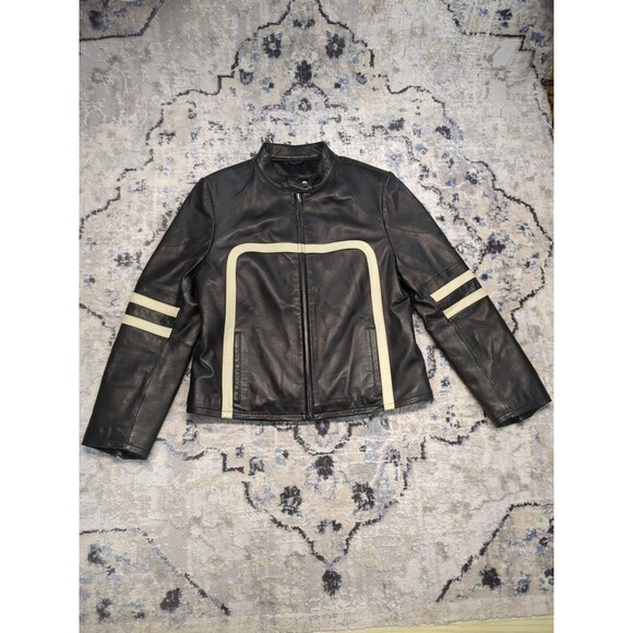 Vintage Wilsons Maxima Leather Jacket Biker Motorcycle...
